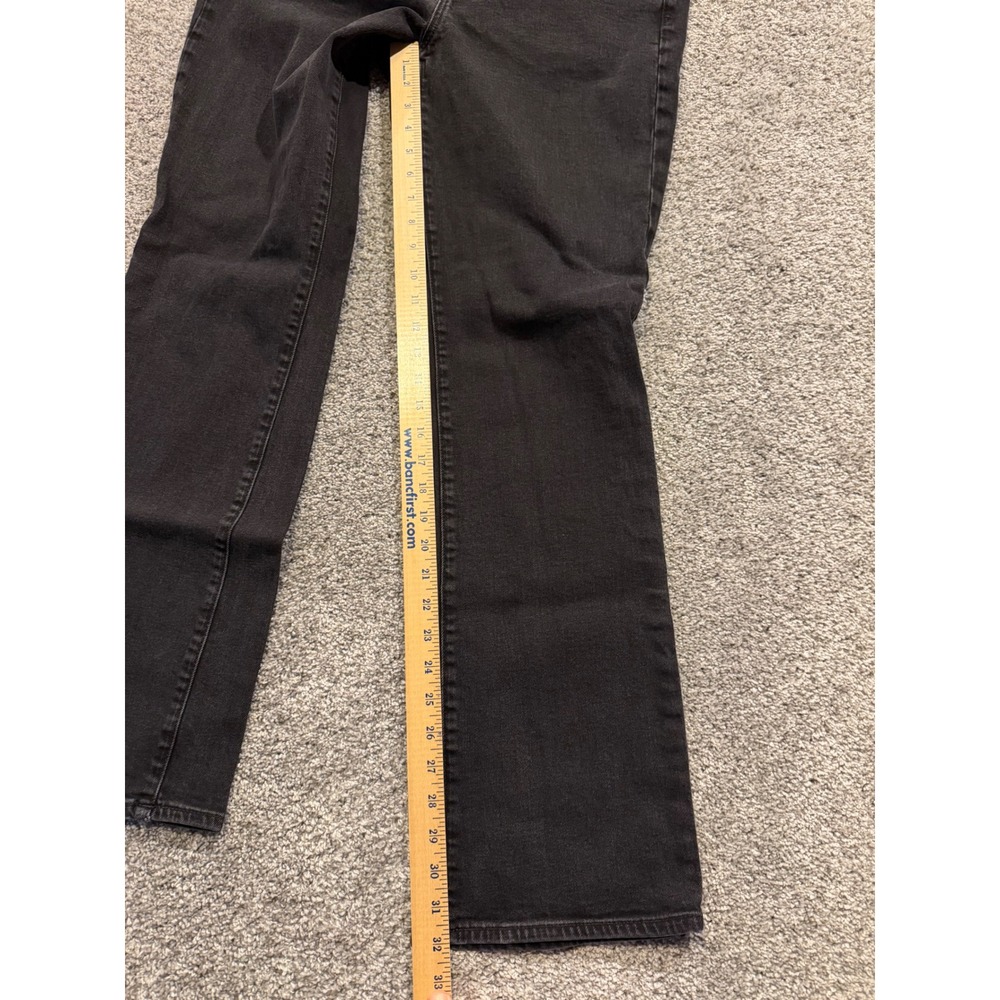 Gap Jeans Womens 33R Black Perfect Boot 1969 Mid Rise Stretch Denim Regular - Picture 7 of 9